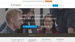 Hack Reactor: Software Engineering Program & Coding Bootcamp