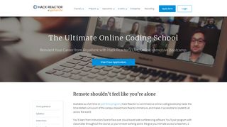 Online Coding and Web Development Bootcamp | Hack Reactor