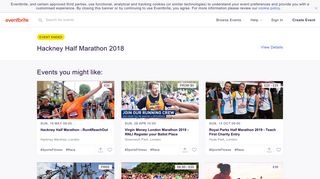 Hackney Half Marathon 2018 Tickets, Sun 20 May 2018 at 09:00 ...