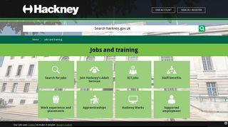 Jobs and training | Hackney Council