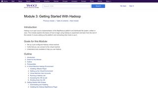 Hadoop Tutorial - YDN