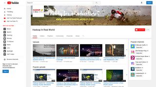 Hadoop In Real World - YouTube