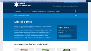 Digital Books – Haese Mathematics
