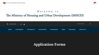 Application Forms - Ministry of Housing and Urban Development