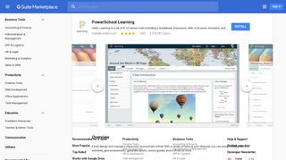 PowerSchool Learning - G Suite Marketplace - Google