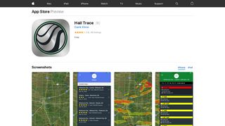Hail Trace on the App Store - iTunes - Apple
