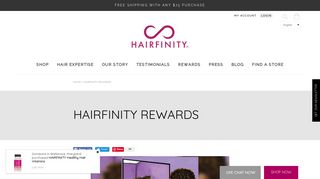 Hairfinity United States | Hairfinity Rewards