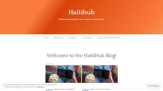 Haitihub – Helping people speak Creole, connect, and do more.