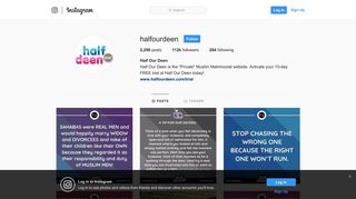 Half Our Deen (@halfourdeen) • Instagram photos and videos