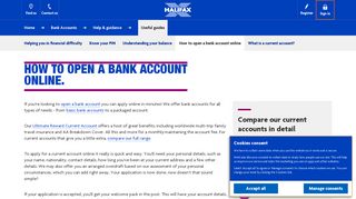 Halifax UK | How to Open a Bank Account | Bank Accounts
