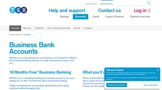 Business Bank Account | TSB Bank