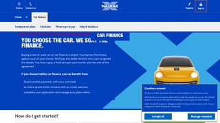 Apply for Car Finance | Car Finance | Halifax UK