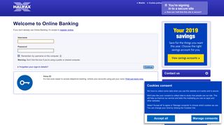 to Login - Halifax online banking