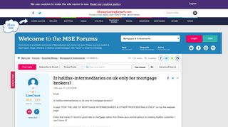 Is halifax-intermediaries.co.uk only for mortgage brokers ...