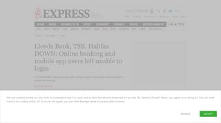 Lloyds Bank, TSB, Halifax DOWN: Online banking and mobile app ...