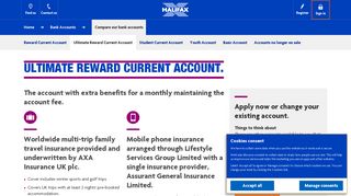 Halifax UK | Ultimate Reward Current Account | Bank Accounts