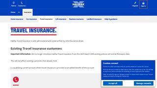 Halifax UK | Travel Insurance | Travel Insurance
