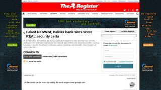 Faked NatWest, Halifax bank sites score REAL security certs • The ...