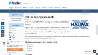 Halifax savings accounts review January 2019 - Finder.com