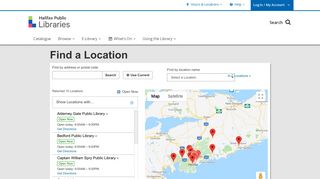 Find a Location | Yarra Plenty Regional Library - Halifax Public Libraries
