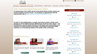 Halifax County South Boston Public Library System