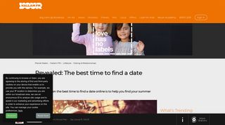 Revealed: The best time to find a date online | Dating & Relationships ...