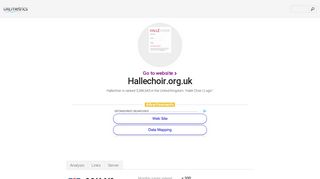 www.Hallechoir.org.uk - Hallé Choir | Login - urlm.co.uk