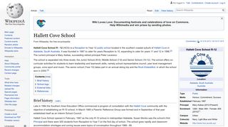 Hallett Cove School - Wikipedia