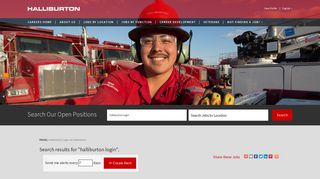 Halliburton Login - Halliburton Jobs
