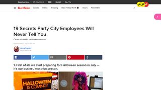 19 Secrets Party City Employees Will Never Tell You - BuzzFeed