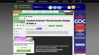 Combat Evolved: The Encounter Design of Halo 3 - Gamasutra