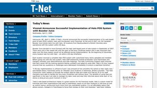 Vivonet Announces Successful Implementation of Halo POS System ...