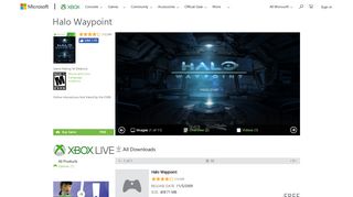 Halo Waypoint - Xbox Marketplace