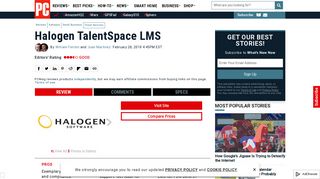 Halogen TalentSpace LMS Review & Rating | PCMag.com