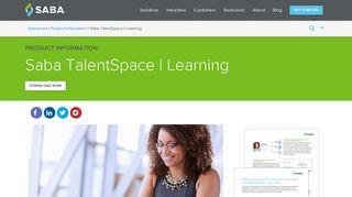 Halogen TalentSpace | Learning - Saba Software | Resources