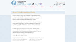 Group Work Experience Trips | Halsbury Language Courses Abroad