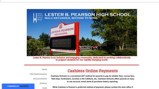 Cashless Schools Information - lbphs.hdsb