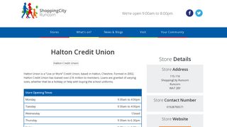 Halton Credit Union - ShoppingCity