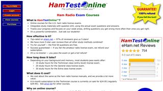 HamTestOnline - Ham Radio Exam Courses and Practice Tests