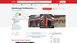 Hamburger Volksbank - Bank & Building Societies - Saseler Markt 1 ...