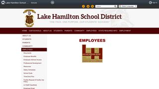 Employee Teacher Resources | Resources | Lake Hamilton School ...