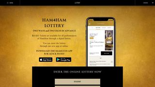 Lottery tickets - Hamilton