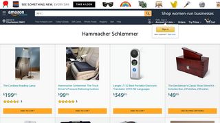 Amazon.com: Hammacher Schlemmer: Stores