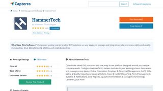 HammerTech Reviews and Pricing - 2019 - Capterra