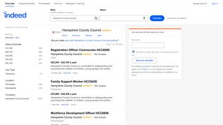 Hampshire County Council Jobs - January 2019 | Indeed.co.uk