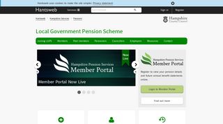 Local Government Pension Scheme (LGPS) | Hantsweb - Hampshire ...