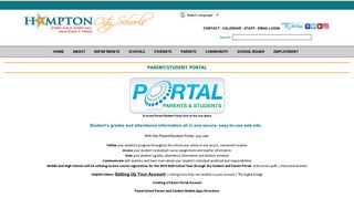 Parent Portal - Hampton City Schools