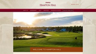 Mobile Login - Hampton Hall Club
