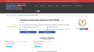 Hanamaru AUCTION - JUMVEA | Japan Used Motor Vehicle Exporters ...