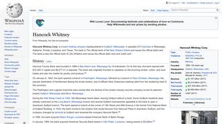 Hancock Whitney - Wikipedia